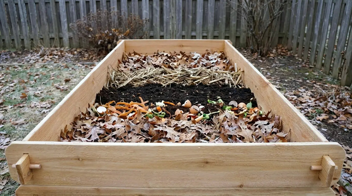 How to Compost in Your Raised Bed Over Winter