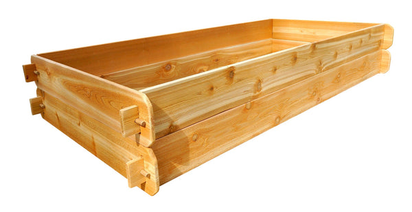 Timberlane Gardens Raised Garden Bed Kit Set (Two 3x6) Western Red Cedar - Timberlane Gardens