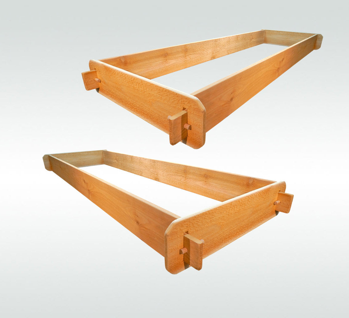 Timberlane Gardens Raised Garden Bed Kit Double Deep (Two 2x6) Western Red Cedar - Timberlane Gardens