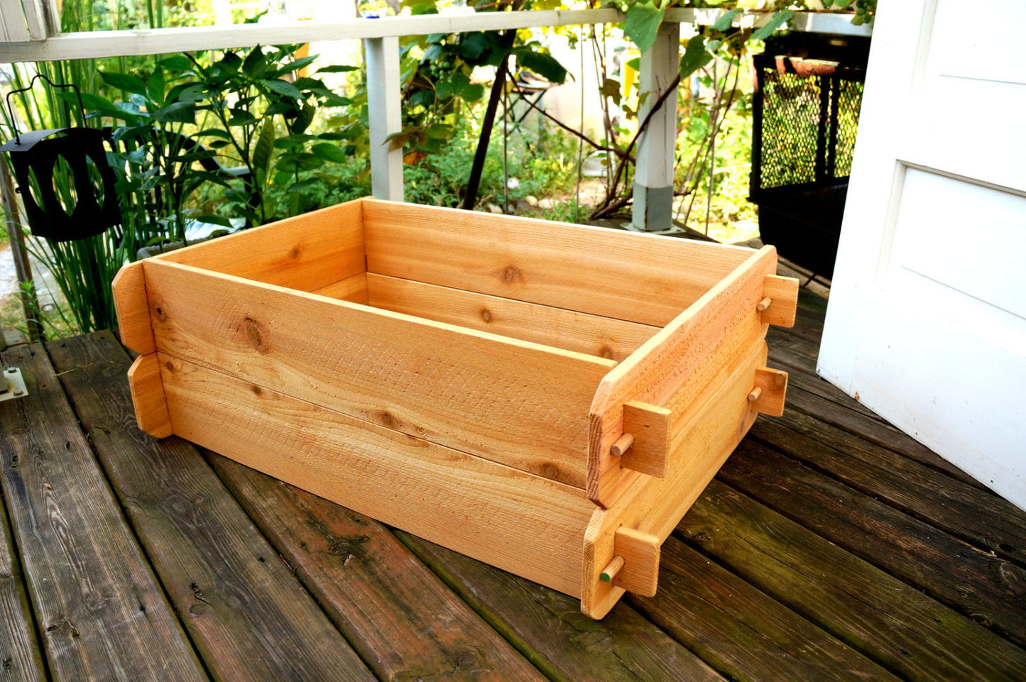 Timberlane Gardens Raised Garden Bed Kit Double Deep (Two 2x3) Western Red Cedar - Timberlane Gardens
